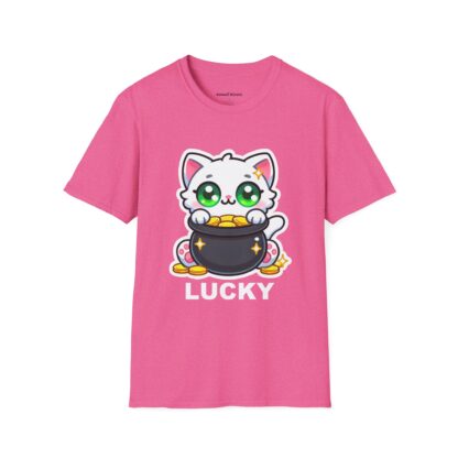 Lucky Kawaii Style Cute Kitten and Pot of Gold - Image 27