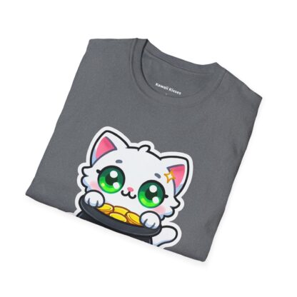 Lucky Kawaii Style Cute Kitten and Pot of Gold - Image 14