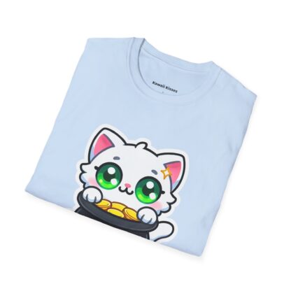 Lucky Kawaii Style Cute Kitten and Pot of Gold - Image 16
