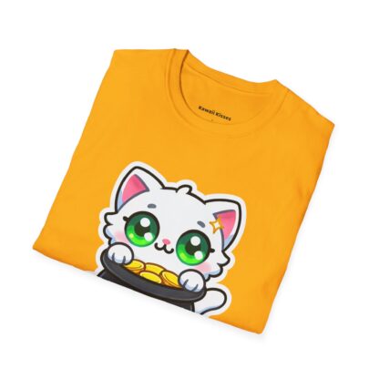 Lucky Kawaii Style Cute Kitten and Pot of Gold - Image 10