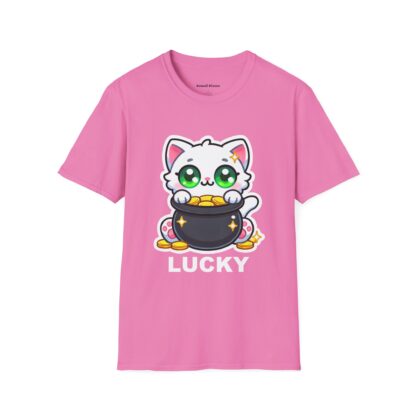 Lucky Kawaii Style Cute Kitten and Pot of Gold - Image 21