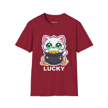 Lucky Kawaii Style Cute Kitten and Pot of Gold - Image 25