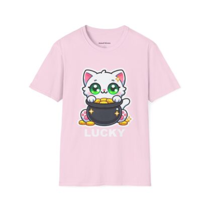 Lucky Kawaii Style Cute Kitten and Pot of Gold - Image 19