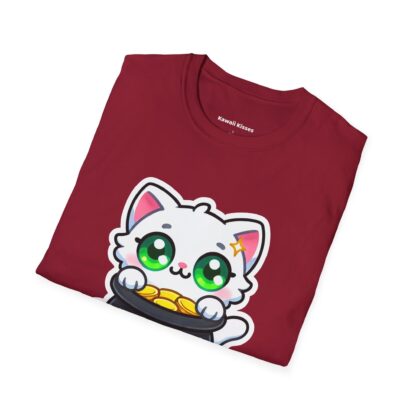Lucky Kawaii Style Cute Kitten and Pot of Gold - Image 26